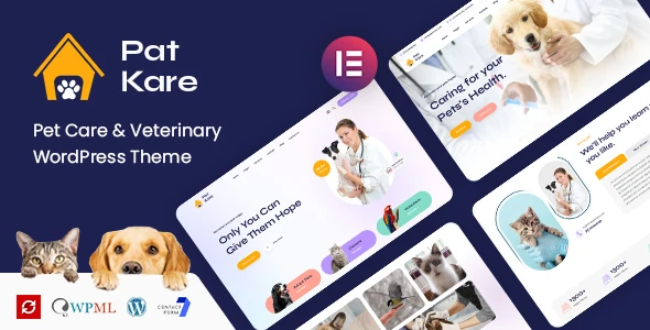 Patker β Pet Care and Veterinary WordPress Theme