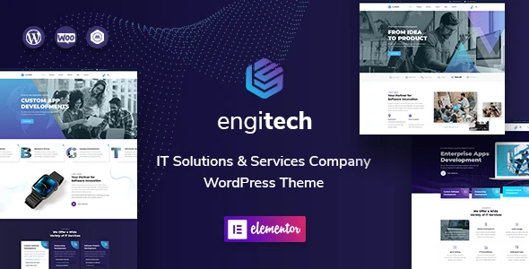 Engitech β IT Solutions & Services WordPress Theme